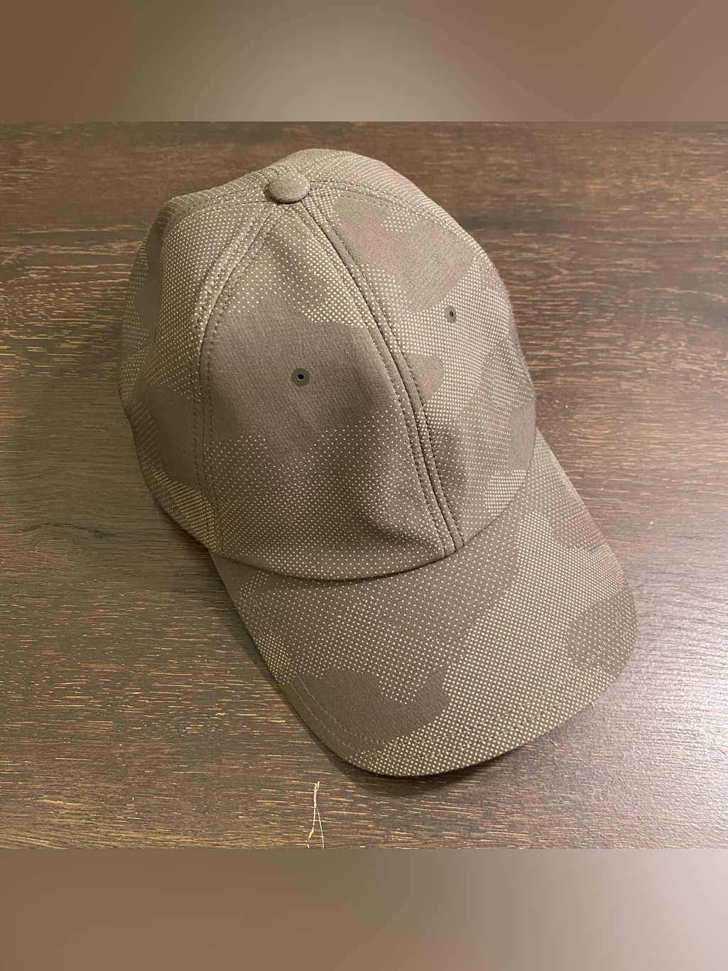 Lululemon Green Camo Baseball Cap